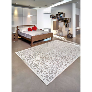 Ковер бельгийский 38036-6565-90 Genova (Вискоза, кремовый)