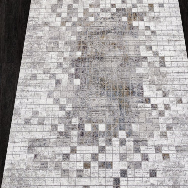 Ковер PN040G - GREY / GREY - Прямоугольник - коллекция PANAMA