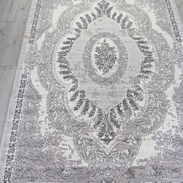 Ковер F290 - DARK GRAY - Прямоугольник - коллекция PALERMO