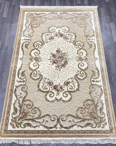 Ковер бельгийский 5094498550 KUNDUZ (Вискоза, бежевый)