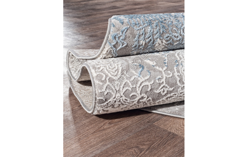 Ковер 03851A - BLUE / BLUE - Овал