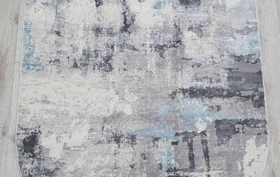 Ковер 36506A OVAL GREY / BLUE Amatis (Reis)