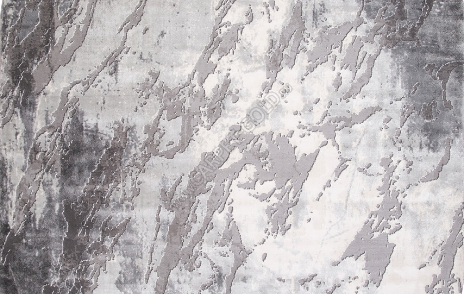 Ковер 04075G - GREY / GREY - Овал - коллекция ARMINA