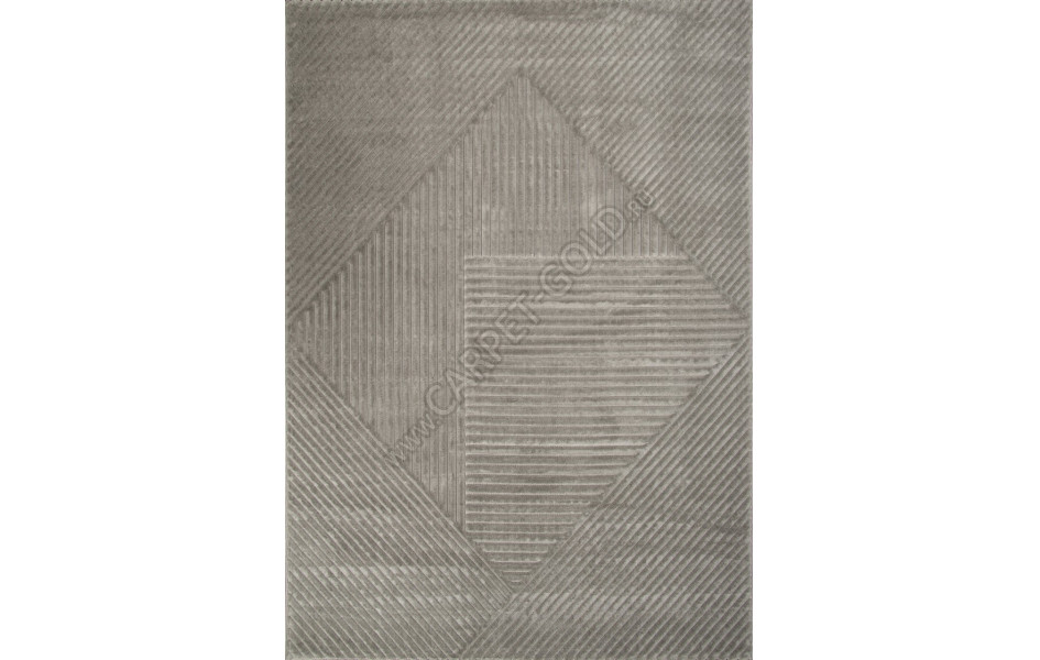 Ковер E132AG - GREY / GREY - Прямоугольник - коллекция JUNO