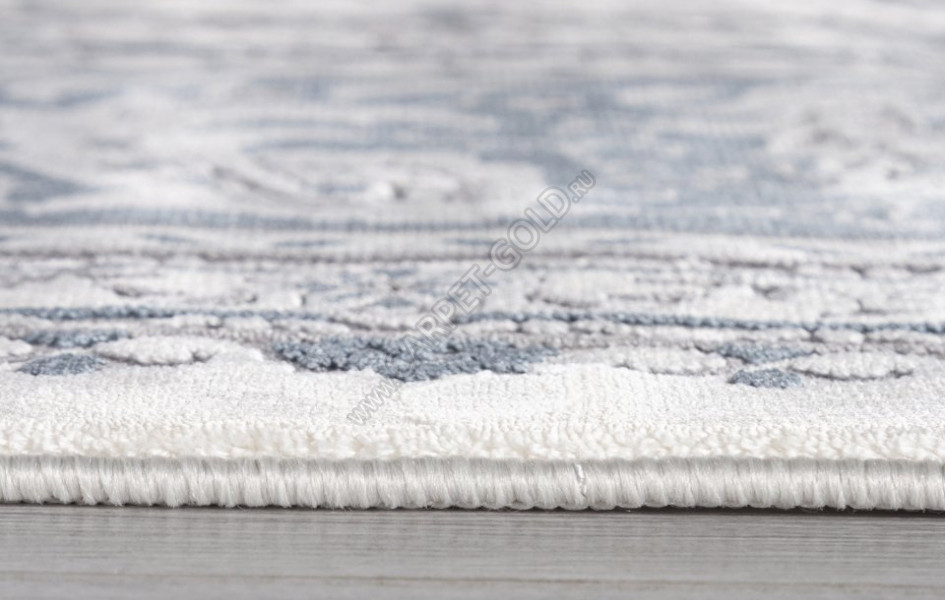 Ковер 00268 - GREY / BLUE - Прямоугольник - коллекция DUBAI