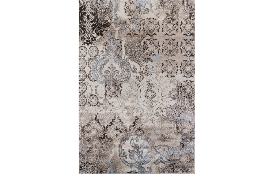 Ковер MP03 - BEIGE - Прямоугольник - коллекция IRIS