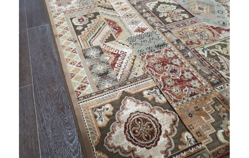 Бельгийский ковер в стиле пэчворк Genova 38445 7292 71